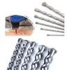 Masonry Concrete Drill Bit Set 3/16"x3-1/2" Carbide Tip Tapcon Flat Shank-100Pcs