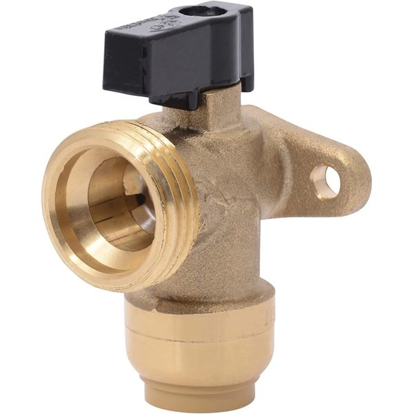 Sharkbite 25560Lfa Washing Machine Angle Valve 1/2 Inch X 3/4 Mht Garden Hose...