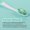 Lindo Ultrafine Toothbrush - for Sensitive Gums and Teeth, 12000+ Ultra Fine Bristles, Soft and Gentle, Deep Clean, Pack of 4
