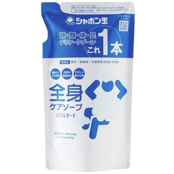 Whole Body Care Soap Bubble Guard Refill 470ml Bubble Soap Zenshin Care Soap BG Tsumekae 470