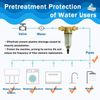 SimPure Home Whole House Spin Down Water Filter Sediment Pre-Filter System 2Pack