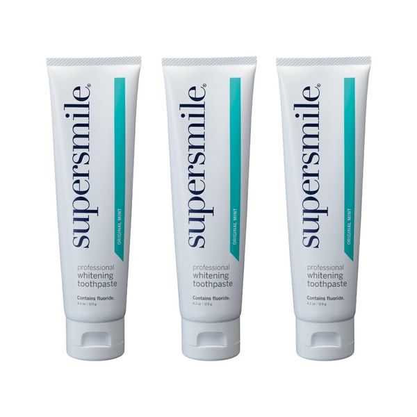 Supersmile Super Smile 4.6 oz (119 g) [Genuine Product] [Whitening Toothpaste] Set of 3