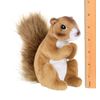 Bearington Collection Copper Plush Squirrel Stuffed Animal, 7 Inch