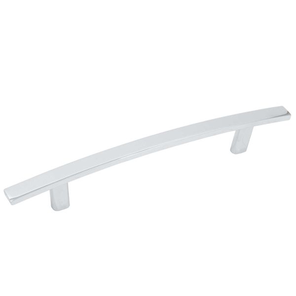 Douglas Cabinet Pull, 128 Millimeters, Polished Chrome by Stone Harbor Hardware