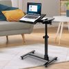 360° Swivel Rolling Laptop Desk Stand Adjustable PC Computer Mobile Notebook 