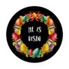 Cute Christian Easter Eggs Wreath - He Is Risen Easter PopSockets with Interchangeable PopGrip