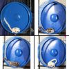 Silent Runner Pro Blue - Durable Pet Exercise Wheel with Stand