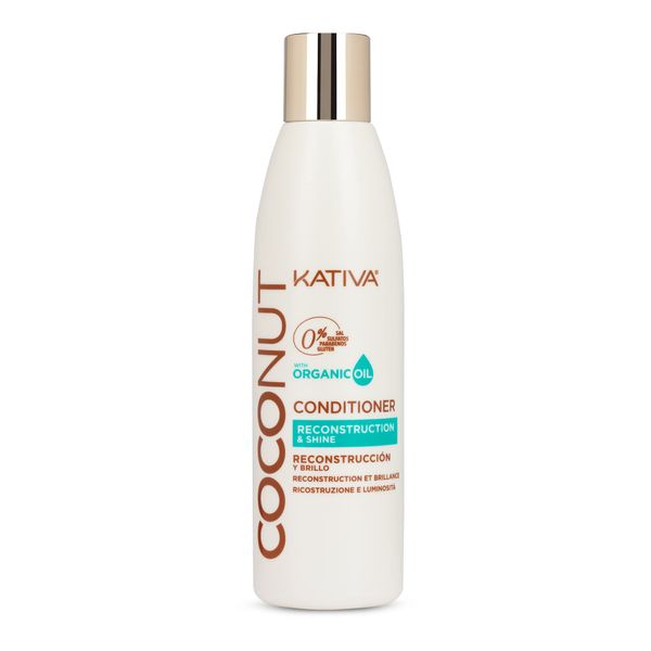 KATIVA Nut Conditioner, Multicoloured, Coconut, 250 Mil