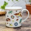 Stylish Kutani Ware Mug, Treasure, Ceramic, Tableware, Made in Japan, Brand