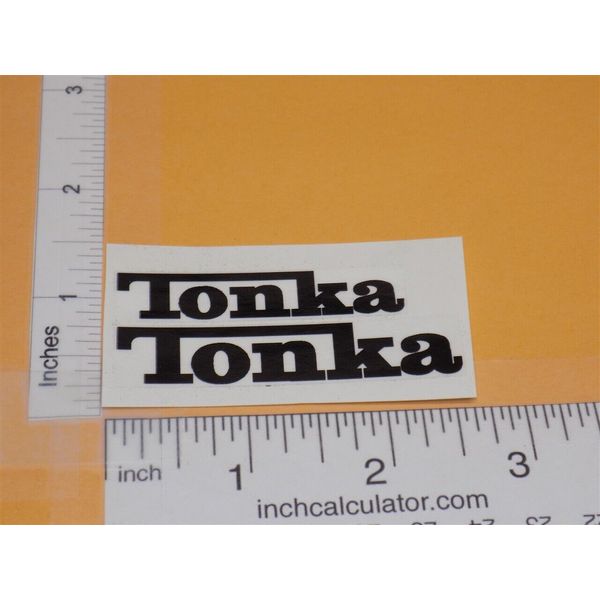 Tonka Gas Turbine Interior/Dashboard Behind Window Replacement Sticker TK-248