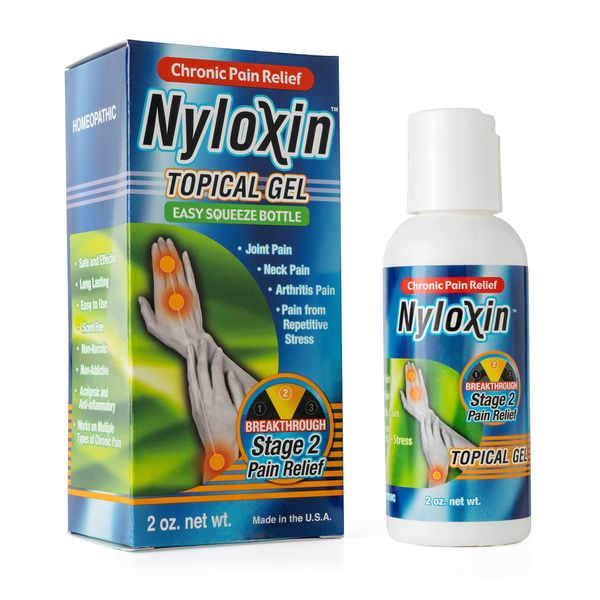 Nyloxin Easy Squeeze Bottle Arthritis Pain Relief Cream, Back Pain Relief, Neuropathy Pain Relief, Nerve Pain Relief, Knee Pain Relief, Foot Pain Relief, Muscle Pain Relief, Joint Pain Relief (2 oz)