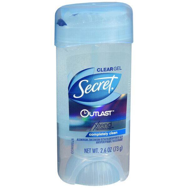 SECRET OUTLAST AP/DEO GEL CLEAN 2.6OZ