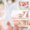 20 x Professional Double-Sided Reusable Nail Files 100/180 Grit for Nail Salons, DIY Nail Art at Home