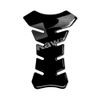 3D Tank Protection for Kawasaki Motorcycle, Black