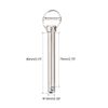 sourcing map Quick Release Pin 10mmX80mm Marine Hardware for Boat Bimini Top Deck Hinge 2Pcs