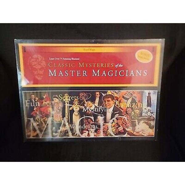 ROYAL MAGIC Classic Mysteries of the Master Magicians Magic Tricks *Bonus Book*