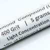 Diamond Polishing Lapping Paste 400 Grit 54-80 Micron (L) 10% Concentration 5 gr