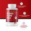 Blood Flow Max- Blood Support- 3 Bottles- 180 Capsules