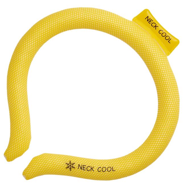 Tone VT-03 Neck Cool Medium Size Cool Ring, Cool Ring, Keep Cool (Yellow)