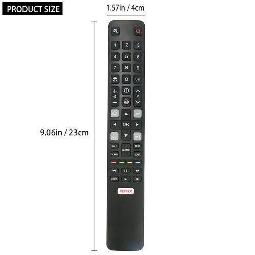 CRC802N YNI1 Remote Control fit for TCL LED TV 85X6US L55P2MUS L65P2MUS L55C2US L65C2US 49C2US 55C2US 65C2US 75C2US 43P20US 50P20US 55P20US 60P20US 65P20US 55X2US 65X2US 55X4US 65X4US