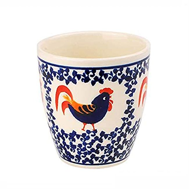 [Zaklady Ceramiczne Boleslawiec/zakuwadyi boresuwaヴxietu Pottery] tea bowl cup – 1090 – po-rissyupotari-