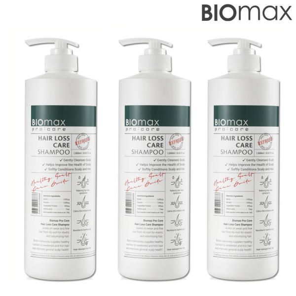 Biomax Biotin Hair Loss Shampoo 1000ml 3pcs