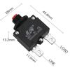 RKURCK 5 Amps Thermal Circuit Breakers 125/250V AC 32V DC Push Button Manual Reset Overload Protector Switch 5A 2 Pcs