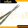 6in Castroviejo Micro Scissors, Sharp, Curved & Straight + Suture Tying Forceps
