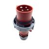 Waterproof Industrial CEE Connector Plug 4Pin 16A 400V 3P+E IP67