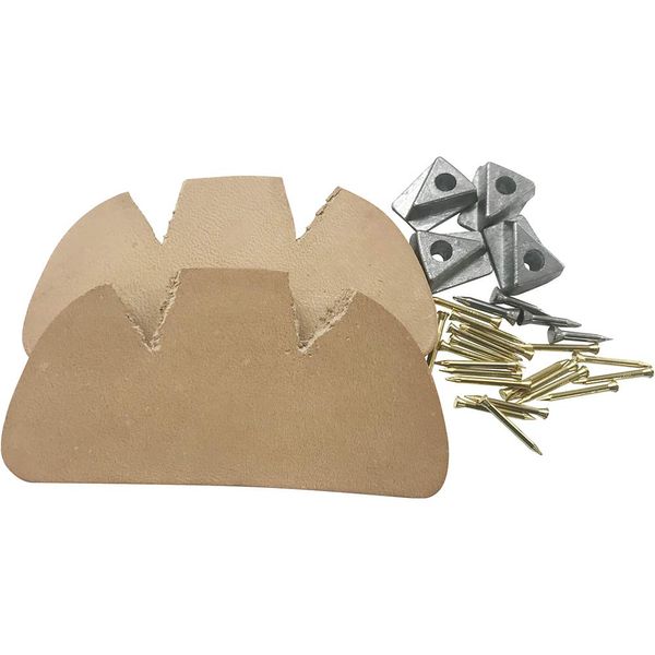 Actika Leather Heel Repair Kit for Geta, beige