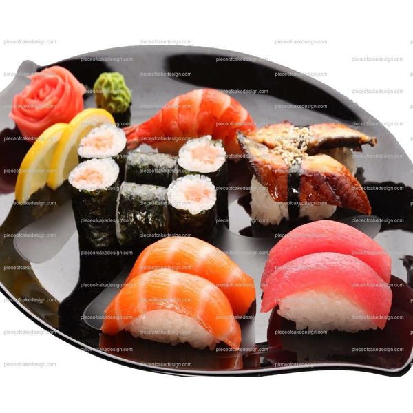 8" ~ Sushi Roll Dinner Birthday ~ Edible Cake/Cupcake Topper!!!