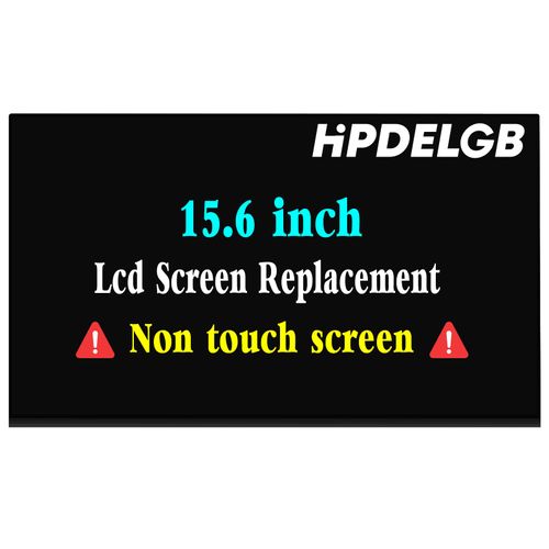 HPDELGB for HP Probook 450 G8 G9 G10 / 455 G8 G9 G10 LCD Screen Replacement 15.6 inch 1080P 30PIN FHD 1920x1080 IPS LCD LED Display (Non-Touch Screen)