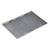 Floor Socket 2 Gang 13 A Satin Chrome