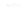 Black PVC Flat Strip Bar, 35mm x 3.0mm x 3 Metre, Solid Plastic Profile