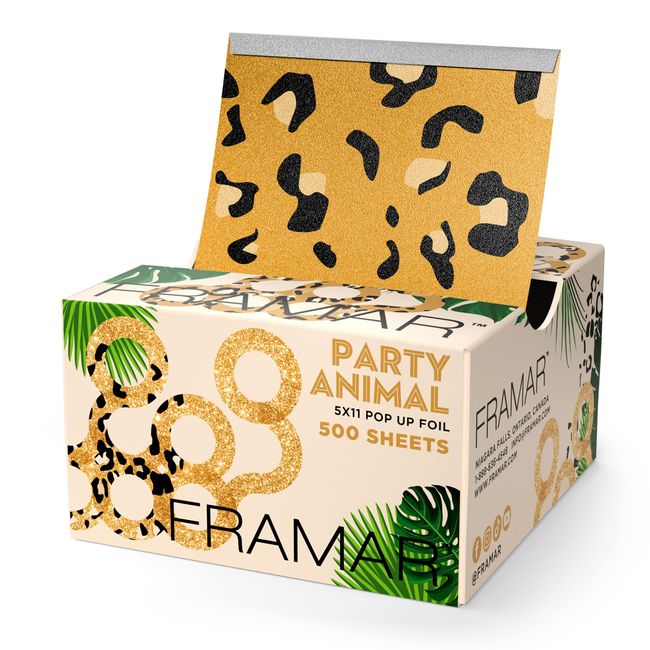 Framar Party Animal Pop-Up Foil 500 sheets 5x11