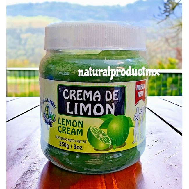 Lemon Cream ✅ Crema de Limon 9 oz Crema Reductora de Limon 250 grs by Naturalmex