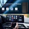 Carlinkit Wireless Android Auto Adapter,Converts OEM Wired to Wireless Android Auto,Plug and Play, Easy Setup,Android Auto Wireless Dongle(For Android Auto)
