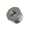 1" to 3/8" NPT threaded SS 304 HEX Reducing bush Pipe Reducer Fitting Adapter