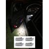 Compatible with A6 4F 4 Door Entry Puddle Courtesy Ambient LED Lights Lamp 4pc Set