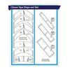 No-Shine Bonding Double-Sided Tape, 3/4 in. X 12 yd.