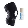 DonJoy Performance Bionic Knee Brace Black Extra Large with Fast Freeze Roll on