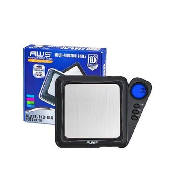 AWS-BLADE-1KG-BLK-MULTI-FUNCTION SCALE-1000X0.1G