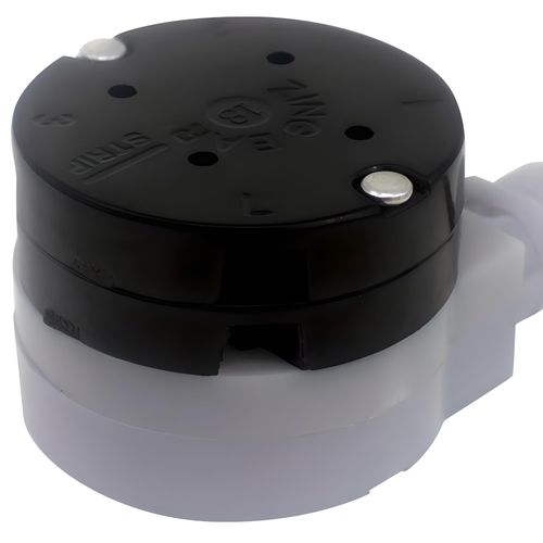 ZE-208D 3 Speed 5-8 Wire Pull Chain Ceiling Fan Switch Replacement Repair Kit Dual Wafer Design 3 Way 4 Position Rotary Motor Controller 3A250VAC 6A125VAC - Nickel Finish