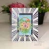 Creative Expressions Sue Wilson-Frames & Tags-Daisy Rectangle-Craft, Metal, Largest die 11.3 x 15.1 cm