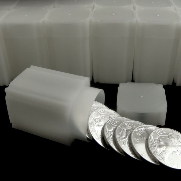 CoinSafe Square American Silver Eagle Tubes (10 Pack)
