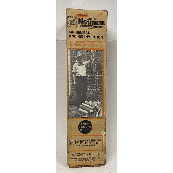 Vintage Neuman Chimney Cleaner Made the USA