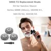 SH60 Replacement Head Fit for Philips S6000 Series Men's Razor Compatible Norelco S6880/81, S6810/82, S6850/85, S6xxx Series with Shaver Cleaning Brush