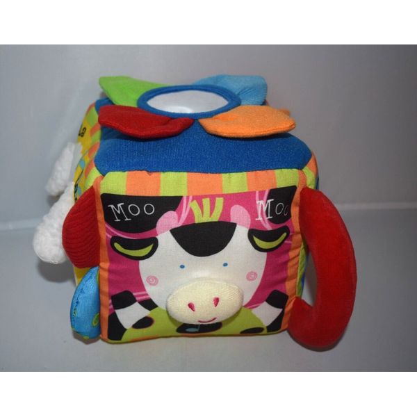 Melissa & Doug Plush Cube Farm Animals Sounds Music