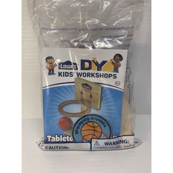 Lowes Build and Grow Tabletop Basketball New Sealed