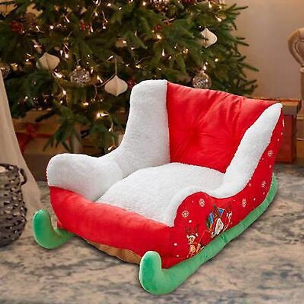 Christmas Cat Dog Bed Christmas Gift Puppy Nest Kennel Dog Sofa Bed for Dogs